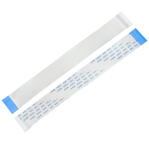 Unique Bargains 36pins Flexible Flat Cable FPC FFC B Type Ribbon Cable PE White 5Pcs