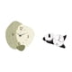 thumbnail image 5 of Reloj de pared,Reloj de pared silencioso Reloj de pared nórdico Decoración del hogar,Relojes decorativos para pared,oficina,aula,hogar.,Reloj de pared,Reloj de pared Panda Decoración del, 5 of 8
