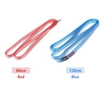 thumbnail image 4 of Sangle Plate en Fibre de Polyéthylène Haute Résistance Bleue 120 cm - Capacité de Rupture 23 Kn, Largeur 0,5 Po, Résistante aux Déchirures et à l'Usure pour Yoga, Hamac, Sac de Sable, Trapèze et Escalade, 4 of 7