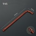 thumbnail image 1 of Bgsha T50 T30 T20 T25 T10 T15 Clé à Molette Torx Double Extrémité, 1 of 8