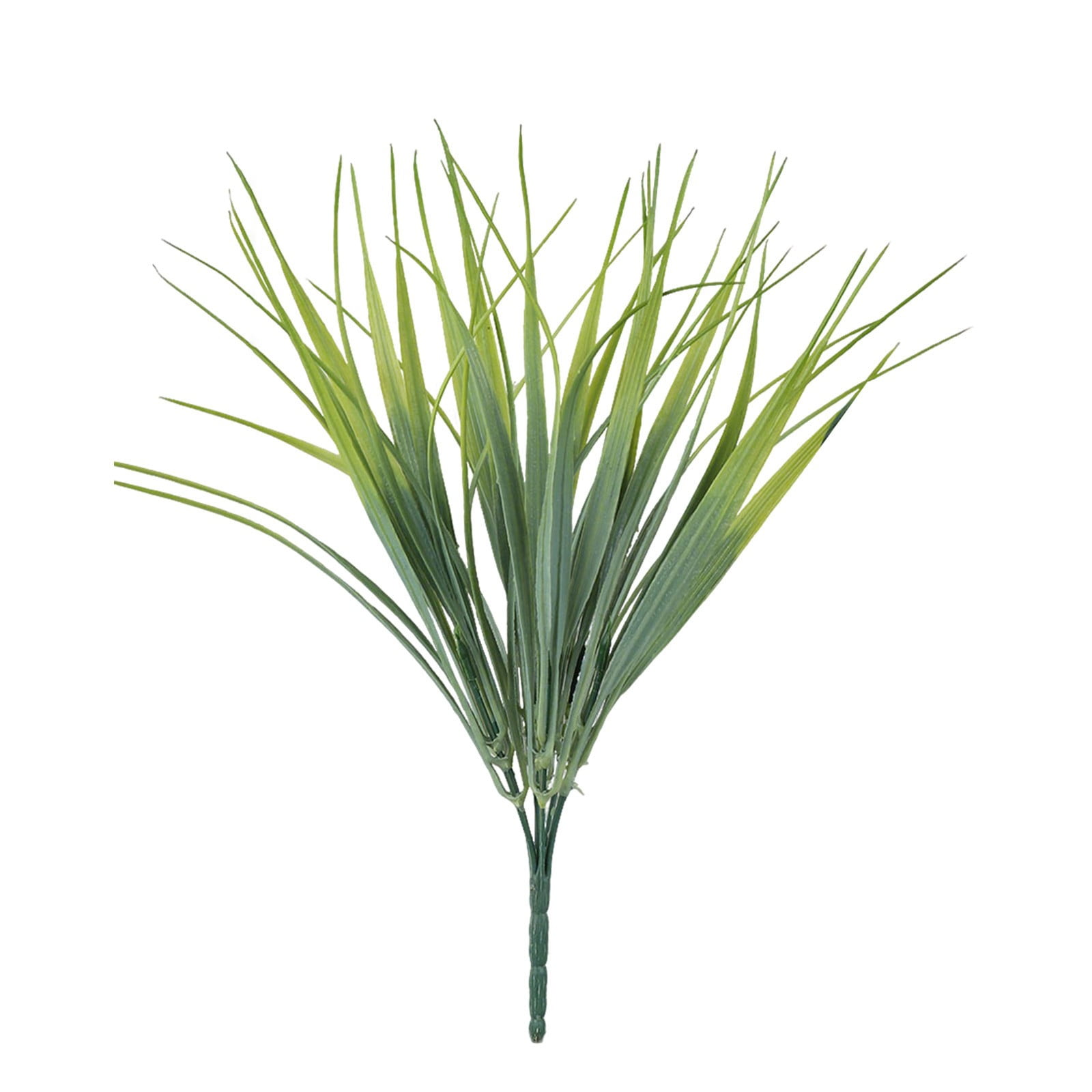 1 Pc Artificial Flowers for Outdoors Faux Plants Outdoor Fake Flowers Artificial Flowers Fake Shrubs Bushes Bouquet UV Resistant Faux Bushes Plastic 13.78 Green 7-Branch Big Spring Grass