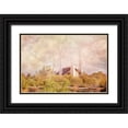 thumbnail image 1 of Murdock, Ramona 24x17 Black Ornate Wood Framed with Double Matting Museum Art Print Titled - Las Vegas Temple II, 1 of 4