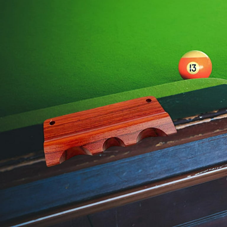 Wavemoon Pool Cue Holder,Soft-Touch Cue Rests,Weighted Portable Pool Stick Holder For Pool 4 Cue
