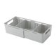thumbnail image 1 of Organizador de habitación con soporte de caja de almacenamiento de armario con cajón de mesa extensible multifuncional (gris), 1 of 2