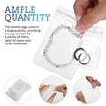 thumbnail image 2 of MLINS Transparent PVC Self Sealing Jewelry Bags for Storage Use 100 Pcs Small Plastic Bags Various Sizes, 2 of 8