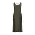 thumbnail image 4 of FAIWAD Robe Longue Sans Manches pour Femmes Tendance 2024 Robe Bohème Décontractée Ample Confortable Robe Débardeur de Plage, 4 of 5