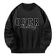 thumbnail image 1 of Sudadera con cuello redondo para mujer, ropa deportiva informal negra para viajes de vacaciones de primavera XL Yuyangstore sudadera para mujer, 1 of 8