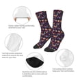 thumbnail image 3 of Fuzoiu Mexican Flowers Birds Print Kids Socks For Boys Girls,Grip Crew Socks with Non Slip,Lightweight Stretch Crew Socks,Toddlers Crew Boot Socks, 3 of 5