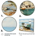 thumbnail image 3 of Designart "Boat Coastal harmonies" Transportation Art Living Room Set, 3 of 5