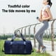 thumbnail image 5 of Bolsa de lona, bolsa de lona para deportes de gimnasio con bolsa húmeda y compartimento para zapatos, bolsa de viaje de fin de semana Adepaton CPB-ZRF379-3, 5 of 5