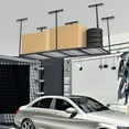 thumbnail image 7 of M optimized Overhead Garage Storage Rack 4' x 8' Adjustable Ceiling Rack, 660lb Weight Capacity, 22"-40" Adjustable Height, 7 of 7