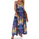 thumbnail image 1 of Vestido sin mangas con póster vintage "Fly TWA" Vestidos de mujer elegantes y chic Vestido de noche, 1 of 7