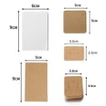 thumbnail image 5 of 50Sets Earring Cards and 50pcs Bags Necklace Earring Display Cards Self-Seal Bags Kraft Paper Card for DIY Jewelry Packaging 3.8x4.8 Black 50pcs Card 50pcs Bag, 5 of 6