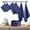 Ink Blue, variant on Native Fab 10-Piece Kitchen Set – Features Oven Mitts, Potholders, Kitchen Towels & Dishcloths, Heat Resistant, Durable Cotton, Perfect for Cooking, Baking, and Everyday Kitchen Tasks - Beige