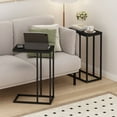 thumbnail image 6 of Furinno Camnus Modern Living Sofa Side Table, Americano, Set of 2, 6 of 6