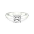 thumbnail image 3 of 2 Carat IGI Certified Cushion Shape Lab Grown Diamond Engagement Ring | 14K White Gold |Elsa Hidden Accents Solitaire Lab Diamond Ring | FG-VS1-VS2 Quality Friendly Diamonds, 3 of 5