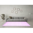 thumbnail image 3 of Ahgly Company Indoor Square Abstract Pink Contemporary Area Rugs, 7' Square, 3 of 4