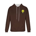 thumbnail image 5 of Dolkfu Sudadera con capucha para hombres, sudadera de manga larga estampada, camiseta deportiva con cordón para hombres XXL, 5 of 5