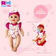 thumbnail image 3 of Juguete Muñeca Bebé para Niñas Interactivo con Accesorios rosa Mediano, 3 of 4