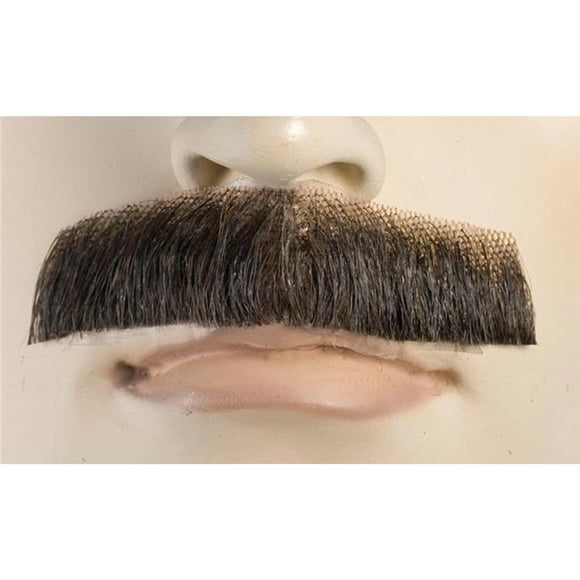 Lacey Wigs LW413LCBN M3 Moustache en Cheveux Humains, Châtain Clair