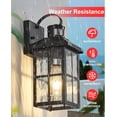 thumbnail image 4 of Luces de porche YJXGDIL, paquete de 2 unidades, sensor de movimiento del anochecer al amanecer, 4 of 6