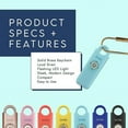 thumbnail image 4 of She's Birdie Personal Safety Alarm strobe Light Safety Keychain Keychain, Multicolor, 4 of 4