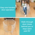 thumbnail image 5 of Toddleroo by North States 3-in-1 Superyard Baby Extra Wide Gate & Play Yard, Taupe Metal, 5 of 10