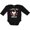 AB-Black, variant on Inktastic I Love My Uncle with Cute Penguin and Hearts Girls Long Sleeve Baby Bodysuit