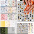 thumbnail image 1 of Pegatinas Winthrop para decoración de uñas, 36 hojas, para decoración de uñas, temporada mixta, 1 of 8