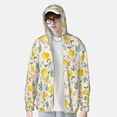 thumbnail image 2 of Kdxio Flowers and Butterflies Print Women Men Sun Protection UPF 50+ Jackets Zip Up Long Sleeve Hoodie Hiking Lightweight with Pockets, 2 of 7