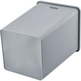 thumbnail image 4 of HOMEZY-US Square Plastic Garbage Can, 35 Gallon Capacity, Indoor/Outdoor Rated, 19-1/2"W x 19-1/2"D x 27-4/5"H, Utility Trash Can, No Lid, Gray, 4 of 10