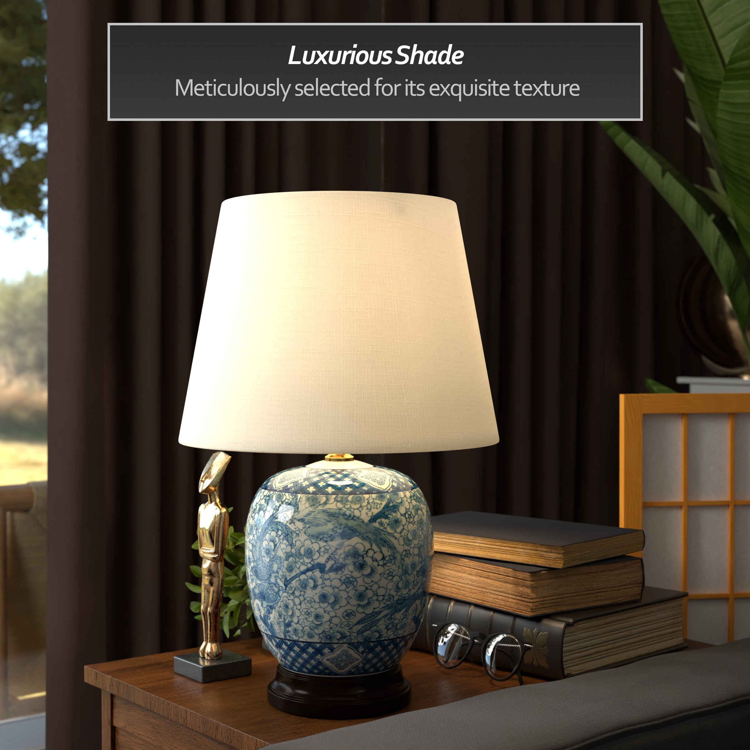Red Lantern Table Lamps