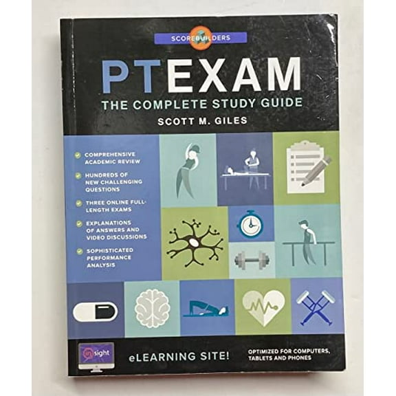 Pre-Owned Scorebuilders PTEXAM The Complete Study Guide Paperback