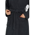 thumbnail image 5 of JIMTAB Kimono Women's Bathrobe Terry Cloth Robe Knee Length Towel Bathrobe V-neck Multi-color Options, 5 of 6