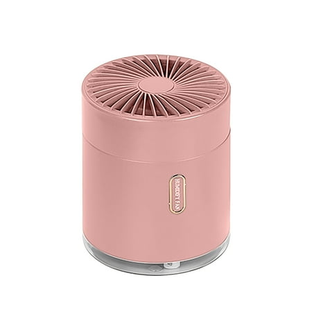 

Clearance Desktop Fan With Cool Misting Humidifiers USB Charge Foldable For Home Offic