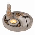 thumbnail image 3 of Zen Décoration de Table Bouddha avec Porte-Bougie-Pa, 3 of 4
