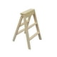 thumbnail image 1 of Mini escalera creativa, mini casa, escalera plegable de madera en miniatura para que los niños jueguen con ella., 1 of 7