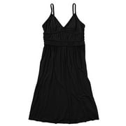 Women's Jersey Dress with Braid Trim