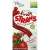 Plum Kids Strawberry Vanilla Organic Fruit Straws, 2.45 oz, (Pack of 8)