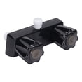 thumbnail image 2 of Desviador De Válvula De Grifo De Ducha RV, Desviador De Válvula De Grifo De Ducha RV Control De Válvula Mezcladora De Ducha con 2 Perillas Rueda para Autocaravana(Black), 2 of 14