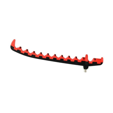 MAGIDEAL Fishing Pole Bracket Head Multifunction Fishing Rod Rack for Fishing Gadgets Red