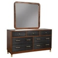 thumbnail image 6 of Alpine Furniture Belham 7 Drawer Wood Dresser in Dark Walnut (Brown), 6 of 7