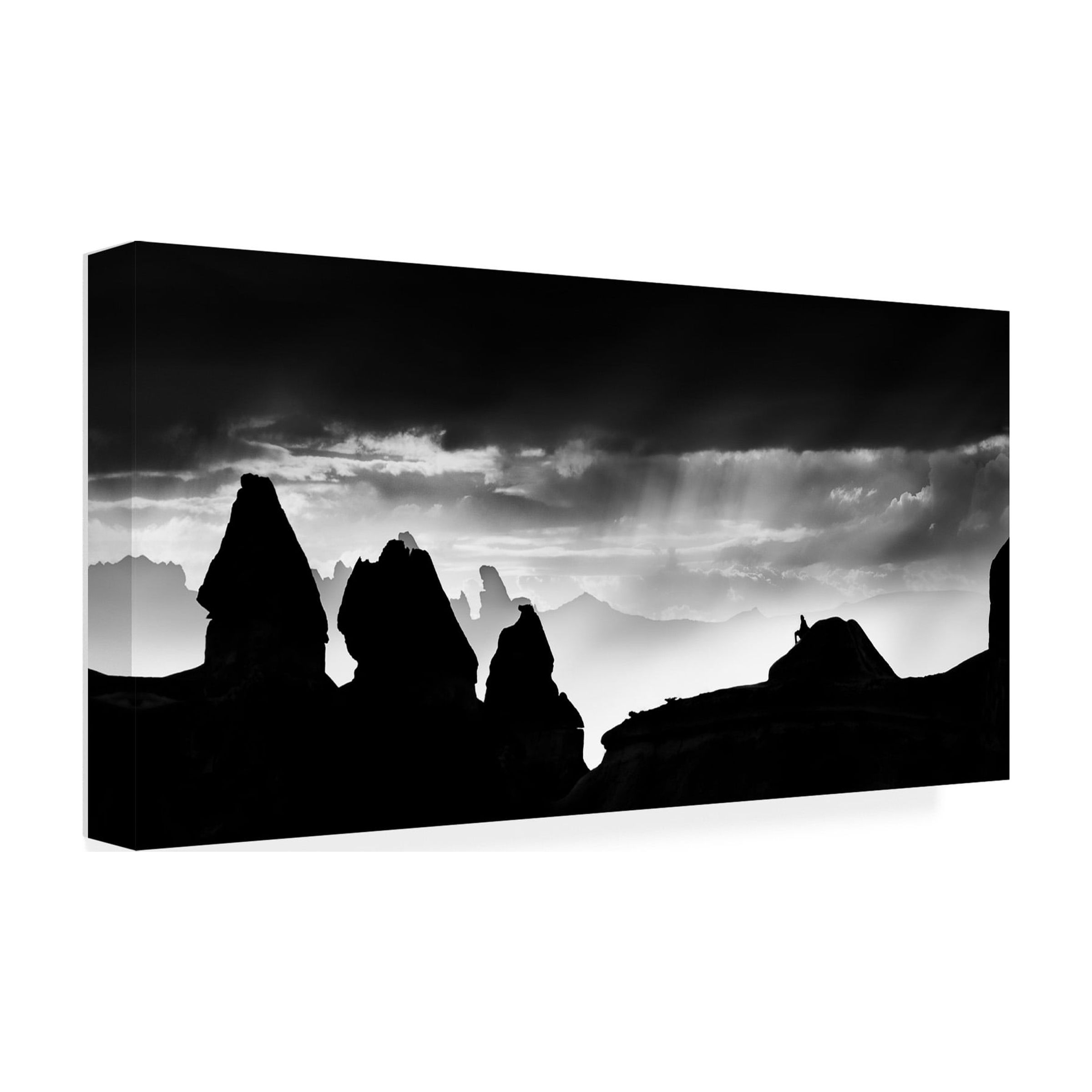 Juan Luis Duran 'The Thinker' Canvas Art