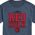 thumbnail image 3 of Marvel Captain America: Brave New World - Red Hulk Collegiate - Men's Short Sleeve Graphic T-Shirt, 3 of 5