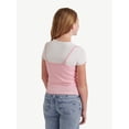 thumbnail image 2 of Justice Girls Cami 2fer Tee, Sizes XS - XLP, 2 of 9
