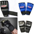 thumbnail image 2 of Greeniant 1 par de guantes de boxeo Boodun, guantes deportivos de medio dedo para hombres, guantes de Muay Thai, guantes de entrenamiento de Kick Boxing Boxeo No.02 Greeniant HW5560-02B, 2 of 6