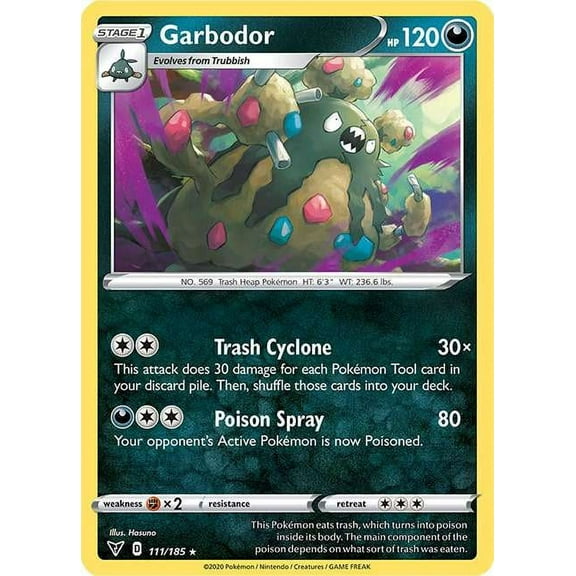 Pokemon Vivid Voltage Garbodor #111