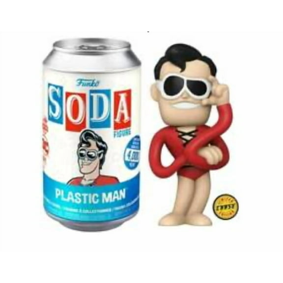 Funko Soda Plastic Man Chase Variant Figure with Stretched Arms