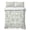 Light green, variant on King Quilt Set 96''x106'', Farmhouse Black Lightweight Bedspread Coverlet Set with 2 Pillow Shams, Vintage Flower Leaf Botanical Plant Breathable All Season Quilt Bedding for Bedroom/Guest Room