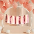 thumbnail image 5 of 10FT Rose Gold Foil Fringe Tassel Banner Metallic Tinsel Shiny Finger Float Streamer Backdrop Garland Wall Hanging Ornaments Metallic for Parade Float Wedding Birthday Party Baby Shower Colorful, 5 of 9
